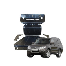 Захист двигуна Houberk для Mitsubishi Pajero 4 (2007-2021)