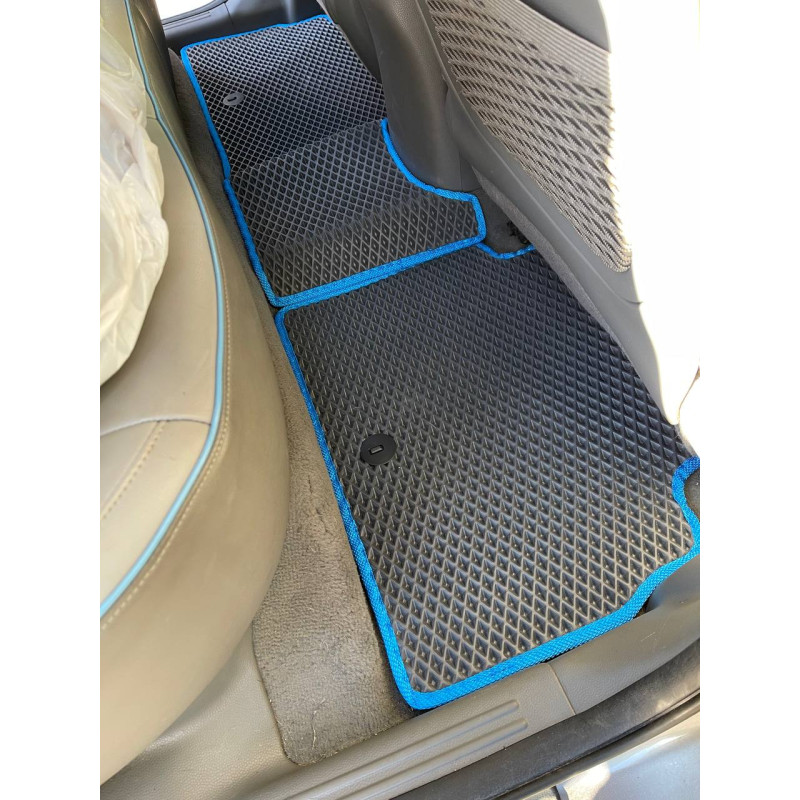 Килимки в салон авто EvaMood для Kia Soul 2 EV (2014+) чорний