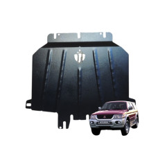 Захист КПП Houberk для Mitsubishi Pajero Sport 1 (1996-2008)
