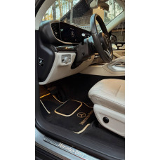 Килимки в салон авто EvaMood Elite для Mercedes Maybach GLS (X167) (2019+) чорний