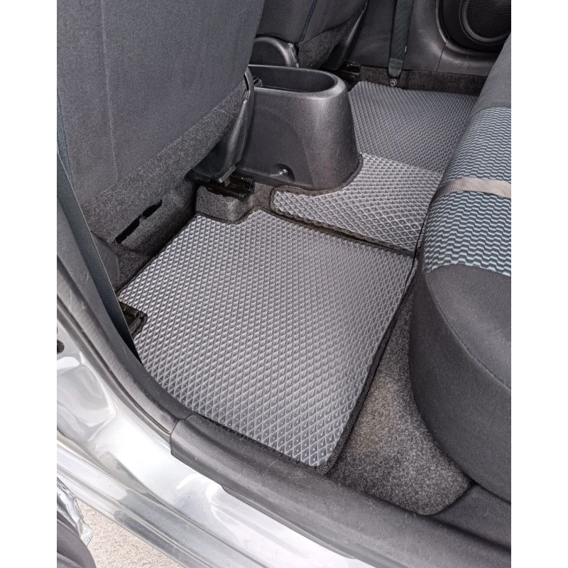 Килимки в салон авто EvaMood для Mercedes A160 (2004-2012) сірий