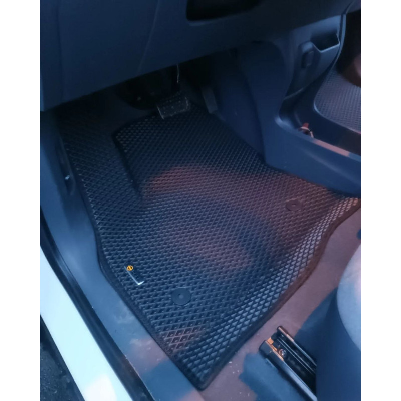 Килимки в салон авто EvaMood для Mercedes A160 (2004-2012) сірий