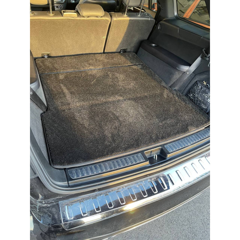 Килимки в багажник авто EvaMood Elite для Mercedes G-Class GL450/550 (X166) (2012+) чорний