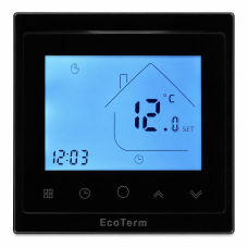 Терморегулятор Ecoterm PRO  WI-FI White/Black