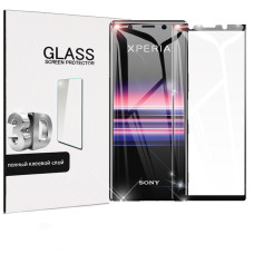 Защитное стекло MONDIGOS Full Glue 3d для Sony Xperia 1 III Black с полной клеевой основой 