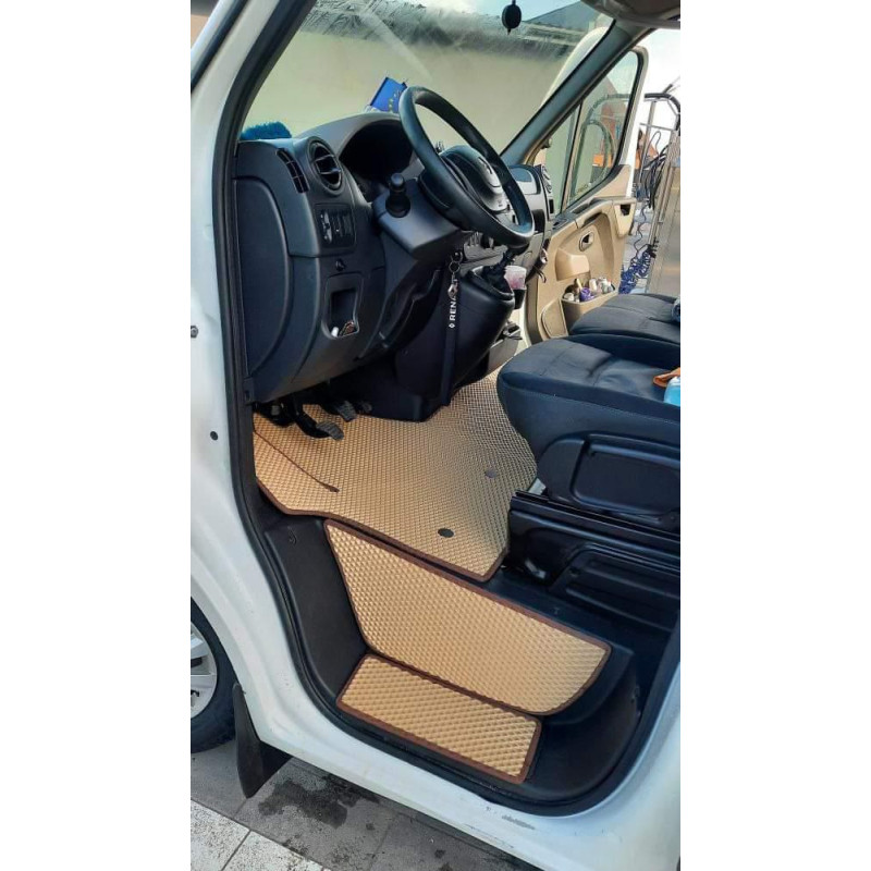 Коврики в салон авто EvaMood для Renault Master 3 (2010+) бежевый