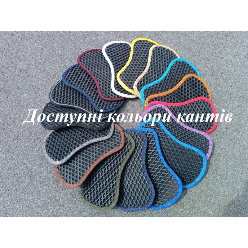 Килимки в салон авто EvaMood для Mercedes A160 (2004-2012) сірий