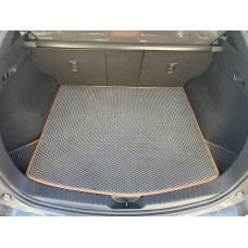 Килимок в багажник авто EvaMood для Mazda СХ-5 2024 чорний
