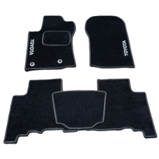 Килимки в салон авто EvaMood Comfort для Toyota Land Cruiser Prado (150) (2009-2013) чорний