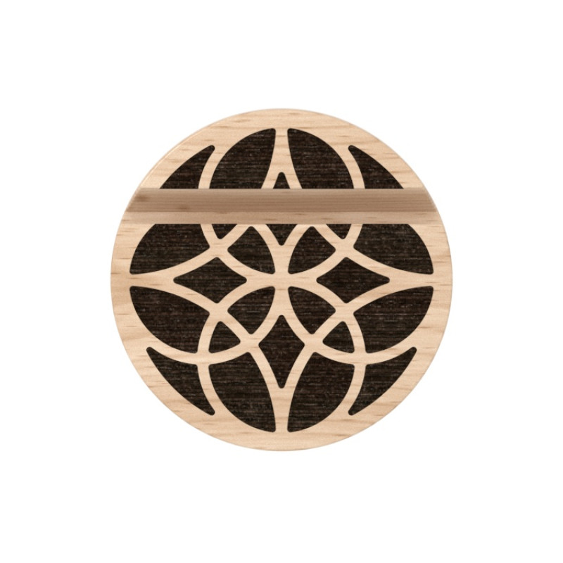 Подставка для визиток Cresfild Free Reality деревянная (Cr00D)