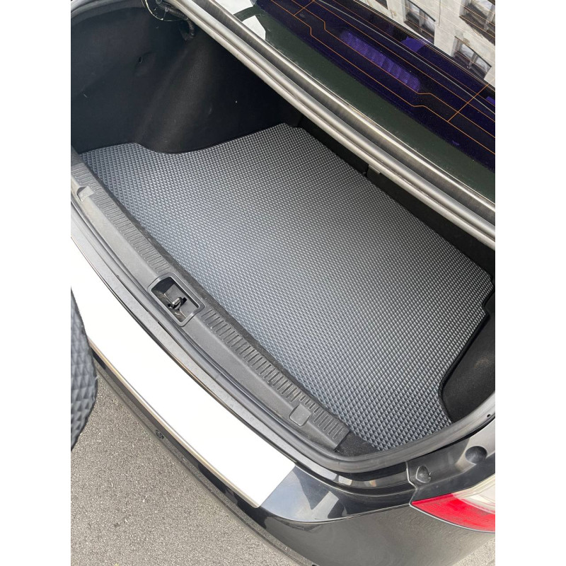 Килимки в салон і багажник авто EvaMood для Renault Fluence (2009-2015) сірий