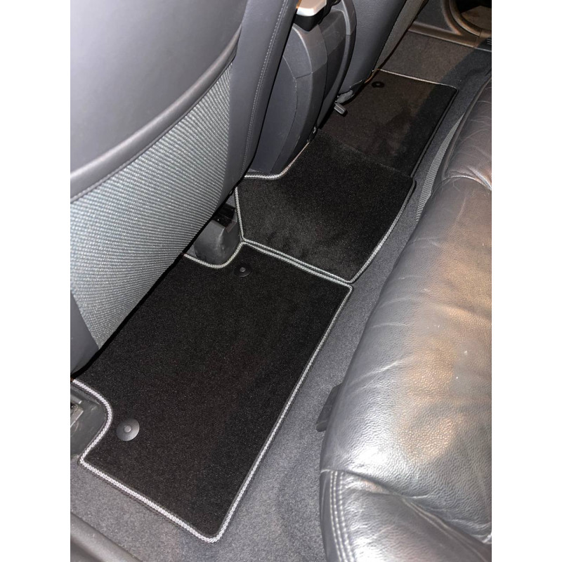 Килимки в салон авто EvaMood Premium для Volvo V50 (2004-2012) чорний