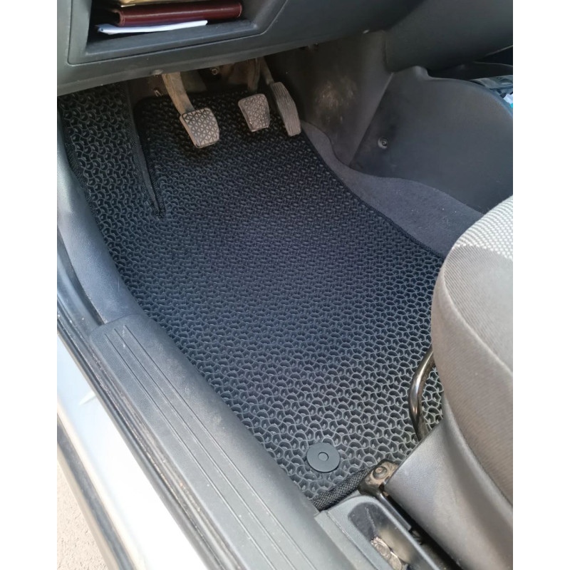Килимки в салон авто EvaMood для Opel Combo C (2001 - 2011) сірий
