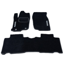 Килимки в салон авто EvaMood Comfort для Toyota RAV4 4 (2012-2018) чорний з логотипом