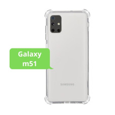Чехол силиконовый MONDIGOS ReArmorred для Samsung Galaxy M51 M515 противоударный прозрачный