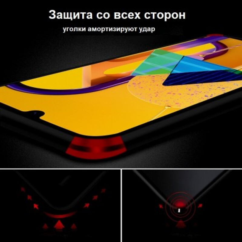 Чехол для Samsung Galaxy A24 A245 силиконовый чёрный 