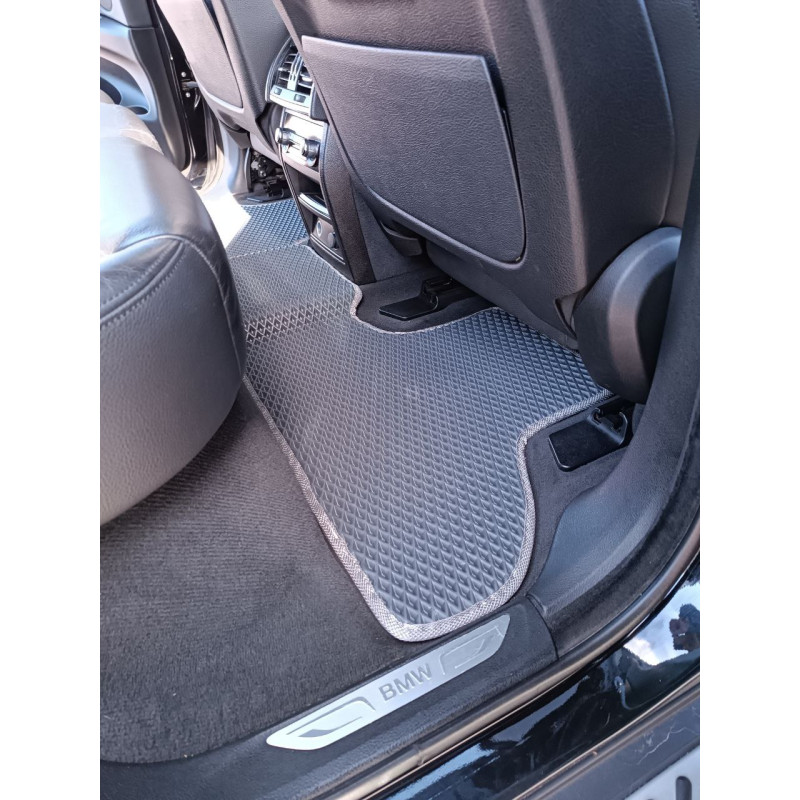 Килимки в салон авто EvaMood для BMW X5 Series F15 (2014+) чорний