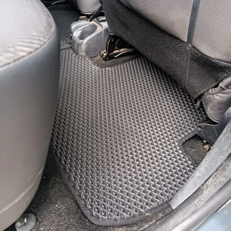 Килимки в салон авто EvaMood для Dacia Lodgy (2012+) чорний