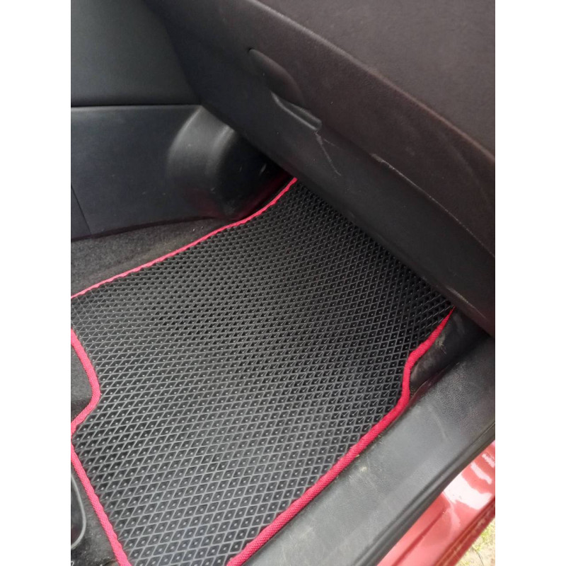 Килимки в салон авто EvaMood для Nissan Qashqai 1 (J10) (2006-2013) чорний