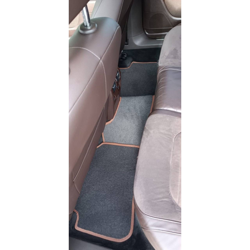 Килимки в салон авто EvaMood Comfort для Volkswagen Passat B6 (2005-2010) коричневий