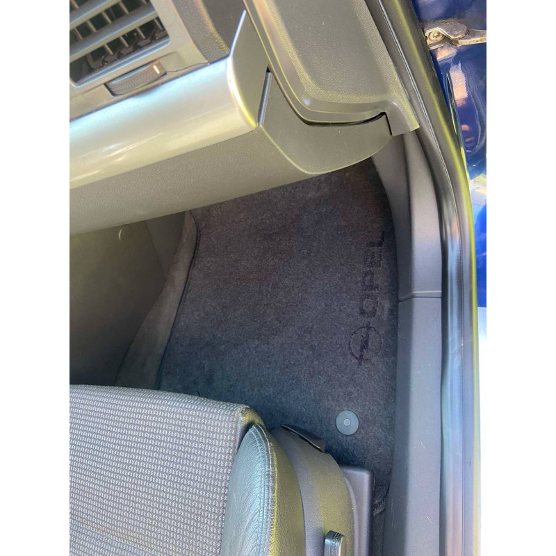 Килимки в салон авто EvaMood Premium для Opel Vectra C (2002-2008) сірий