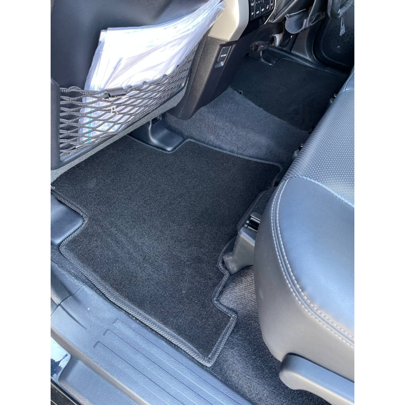Килимки в салон авто EvaMood Premium для Toyota Land Cruiser Prado (150) (2017+) сірий