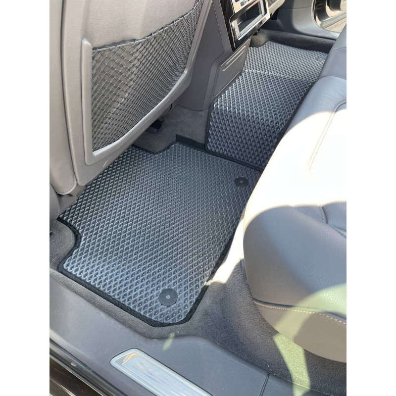 Килимки в салон авто EvaMood для Volkswagen Touareg 3 (2018+) чорний
