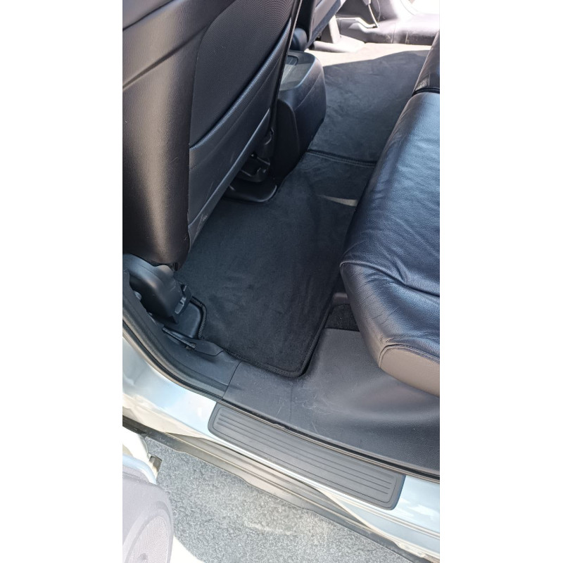 Килимки в салон авто EvaMood Premium для Honda CR-V 3 (2007-2012) чорний