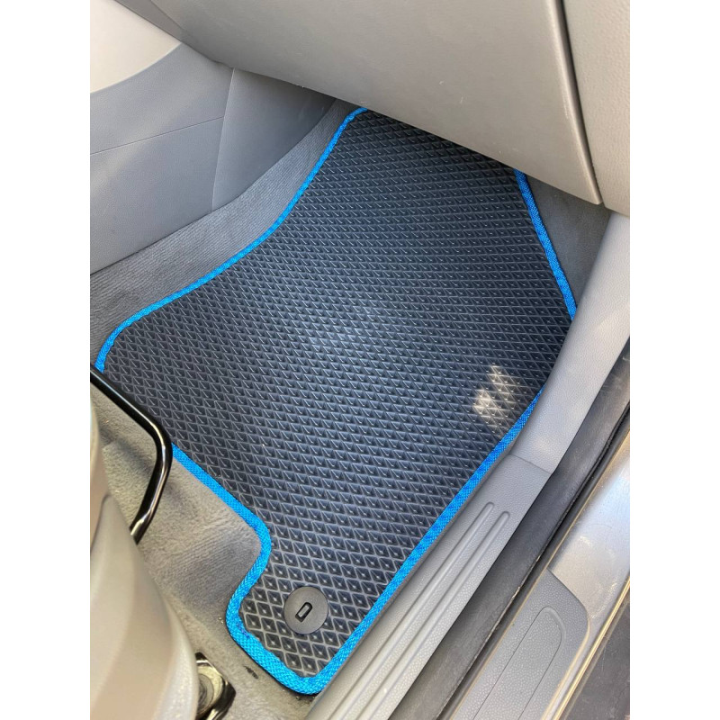 Килимки в салон авто EvaMood для Kia Soul 2 EV (2014+) чорний