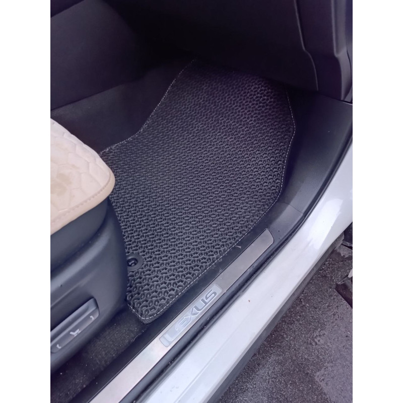 Килимки в салон авто EvaMood для Lexus NX200t (2014-2021) сірий