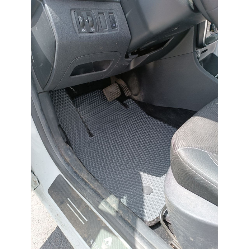Килимки в салон авто EvaMood для Mercedes A160 (2004-2012) сірий