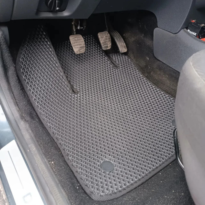 Килимки в салон авто EvaMood для Dacia Lodgy (2012+) чорний