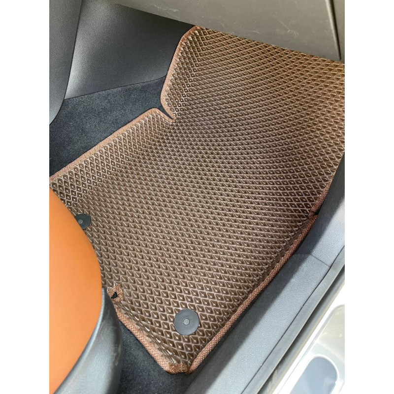 Килимки в салон авто EvaMood для Volkswagen Beetle (2011+) бежевий