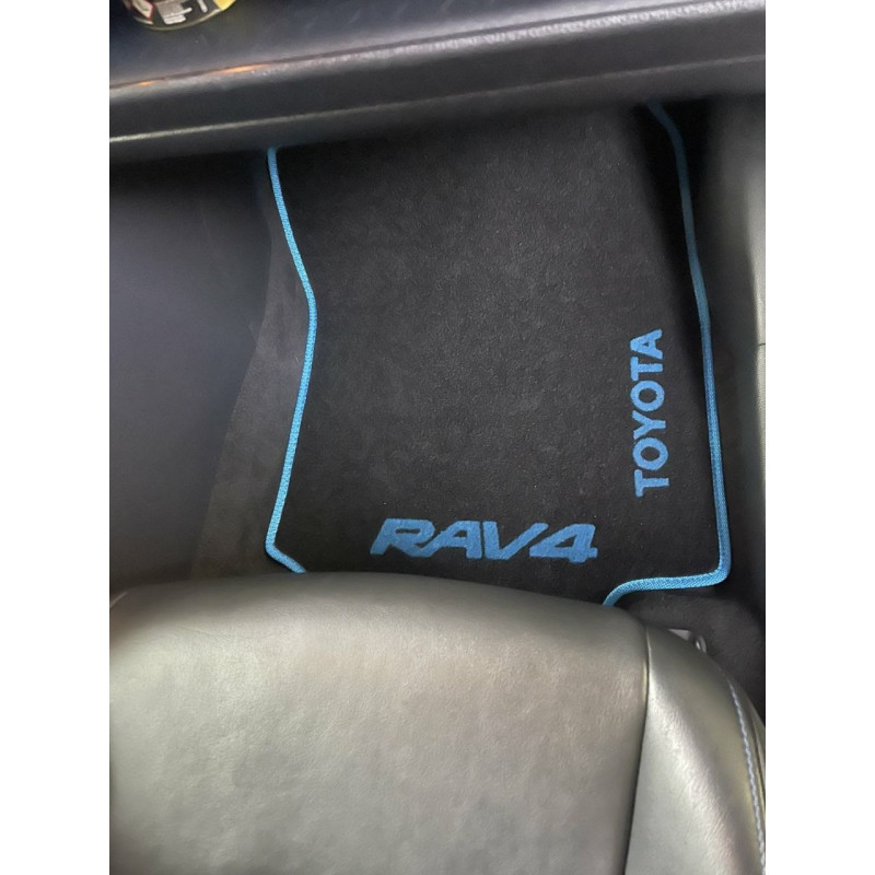 Килимки в салон авто EvaMood Comfort для Toyota RAV 4 (2019+) чорний