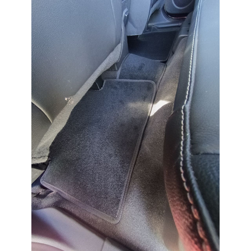 Килимки в салон авто EvaMood Premium для Ford Kuga 2 (2012-2019) чорний
