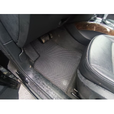 Килимки в салон авто EvaMood для Audi Q5 8R (2008-2017) чорний