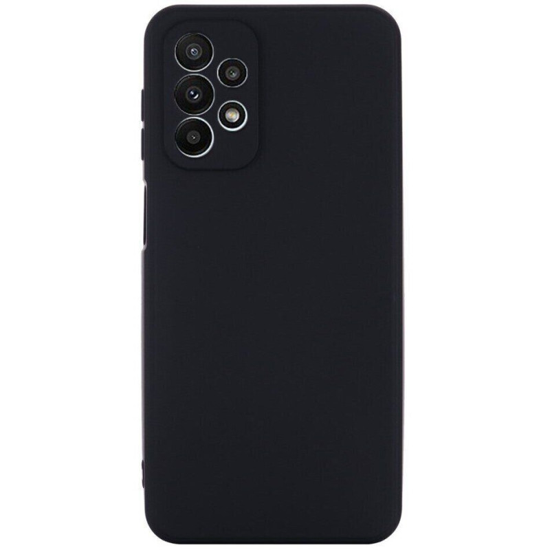 Чехол дляSamsung Galaxy A23 (A235) силиконовый черный