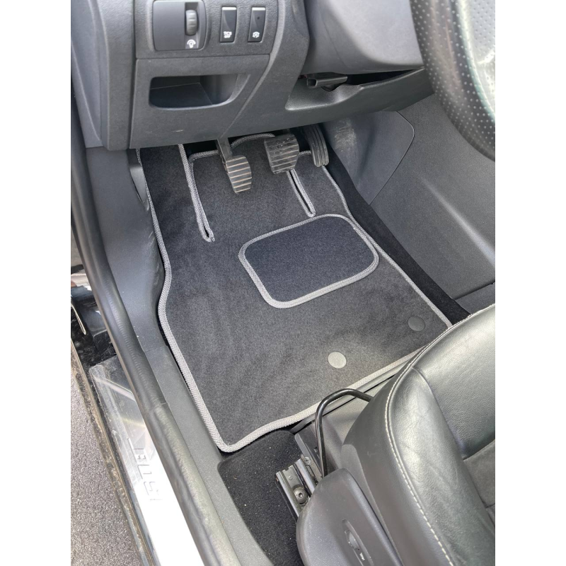 Килимки в салон авто EvaMood Premium для Renault Scenic 3 (2009-2016) чорний