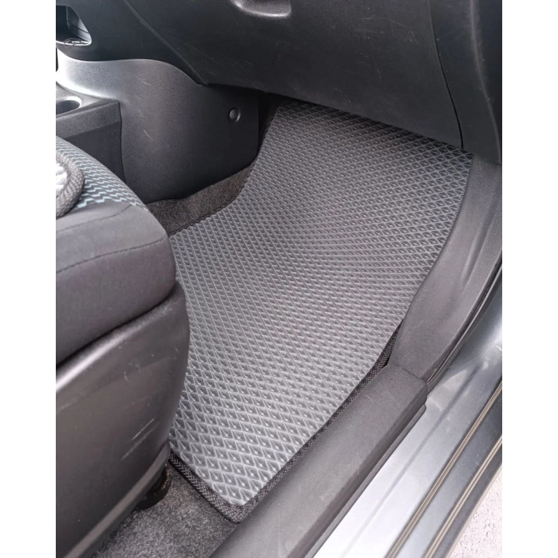 Килимки в салон авто EvaMood для Mercedes A160 (2004-2012) сірий