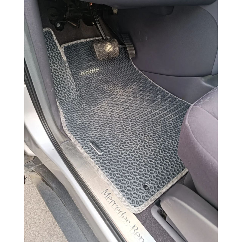 Килимки в салон авто EvaMood для Mercedes A160 (2004-2012) чорний