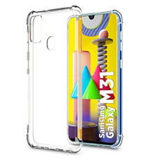 Чехол силиконовый MONDIGOS ReArmorred для Samsung Galaxy M31 m315 противоударный прозрачный