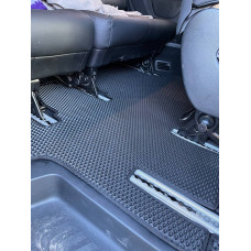 Килимки в салон і багажник авто EvaMood для Mercedes Vito (W447) (2014+) чорний