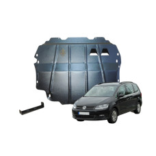 Захист двигуна Houberk для Volkswagen Sharan 2 (2010+)(V: Крім 2.0 TDI Webasto)