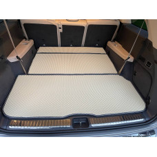 Килимок в багажник авто EvaMood для Mercedes GLS (X167) (2019+) білий