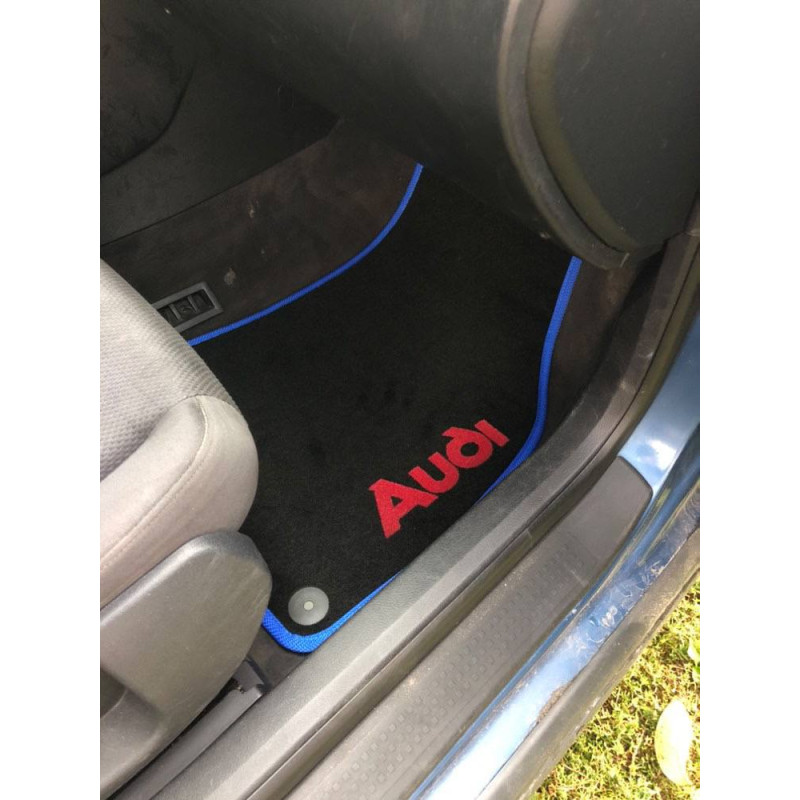 Килимки в салон авто EvaMood Comfort для Audi A4 B6 (2000-2008) чорний