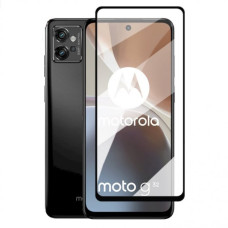Защитное стекло MONDIGOS Full Glue 3d для Motorola g32 Black с полной клеевой основой 