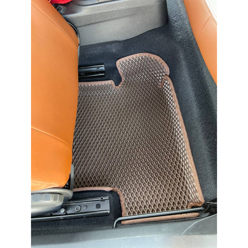 Килимки в салон авто EvaMood для Volkswagen Beetle (2011+) бежевий