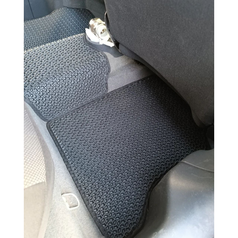 Килимки в салон авто EvaMood для Opel Combo C (2001 - 2011) сірий