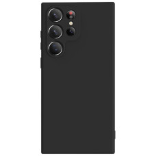 Чехол MONDIGOS Slimfit для Samsung Galaxy S23 Ultra S918 чёрный силиконовый бампер накладка