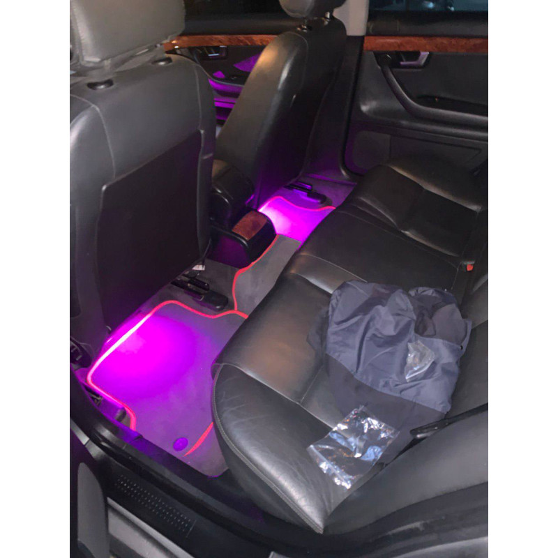 Килимки в салон авто EvaMood Comfort для Audi A4 B6 (2000-2008) сірий
